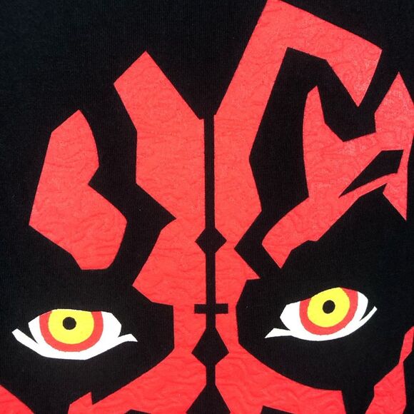 Vintage 90's Star Wars Episode 1 Darth Maul Lee Sport Tee Men's Sz XL - Picture 3 of 10